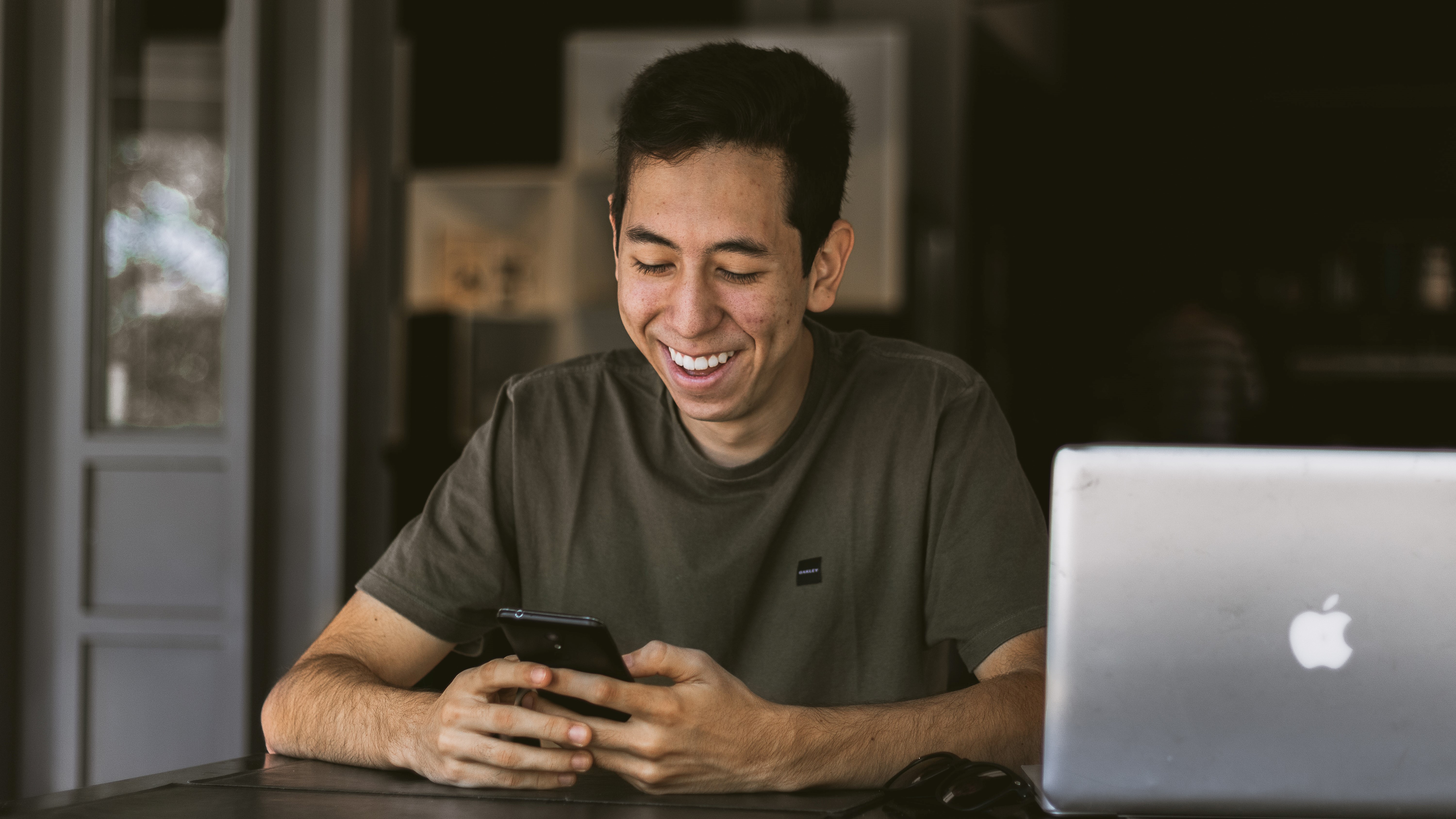 smiling young man